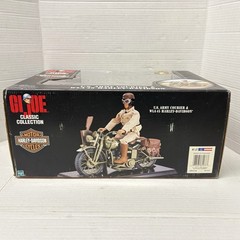 Vintage GI Joe Army Courier Harley WLA 45 Motorcycle 1998 Hasbro 35th Annivers