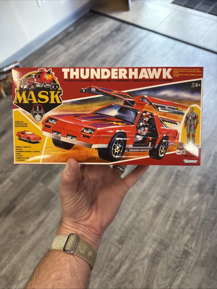 The Loyal Subjects 2025 M.A.S.K. THUNDER HAWK w/ MATT TRAKKER Action Figure!