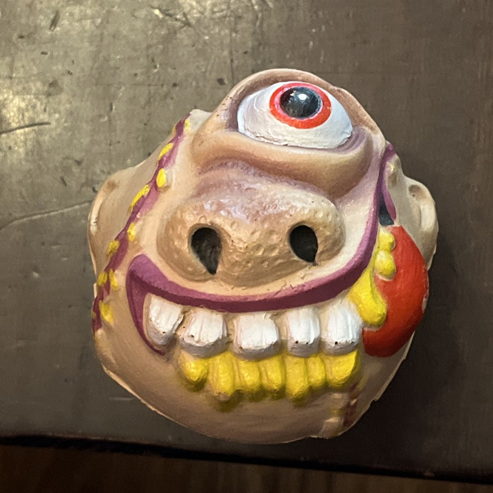 Vintage Madballs Spit Ball Louie Mel Appel 4” Foam Weird Ball 1986 TMAC