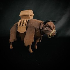 Jerba for 3.75 in, 6 in & 12 in Figure Diorama (1:18, 1:12, 1:6 scales)