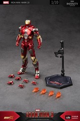 zd toys IRON MAN MARK 19 “TIGER” 1/10 action figure iron man 3 MARVEL NEW