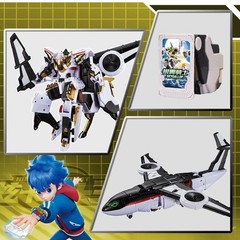 Metal Cardbot W Season3 SKY GALLOP Fighter 3-Mode Transformer Robot NFC Card Toy