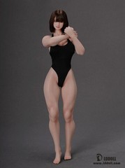 LDDOLL 29 Muscle 1/6 Female Seamless Silicone Body Finger Bone For 12″ Figure