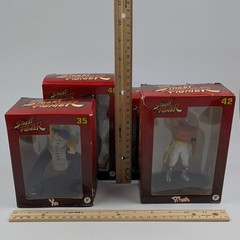 Fanhome Street Fighter Figures Lot Of 4 Yun 35 Urien 48 Rolento 40 El Fuerte 42B