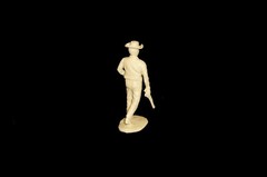 WANTED DEAD or ALIVE 54mm resin TV Western toy soldiers Marx playset