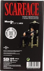 Movie Icons Scarface: Tony Montana Throne 7″ Figure – SD Toys Premium Figurine