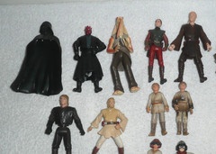LOT STAR WARS 1990s-2000s 3.75 ACTION FIGURES JABA W/ ACCESSORIES HASBRO