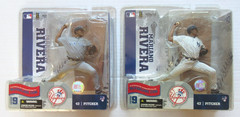 MCFARLANE MARIANO RIVERA MLB YANKEES ROOKIE VARIANT & REGULAR FIGURE LOT SEALED