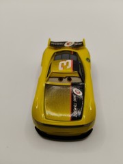 Disney Pixar Cars Carstin Ace Dillon #3 Sidewall Shine Diecast Mattel Loose
