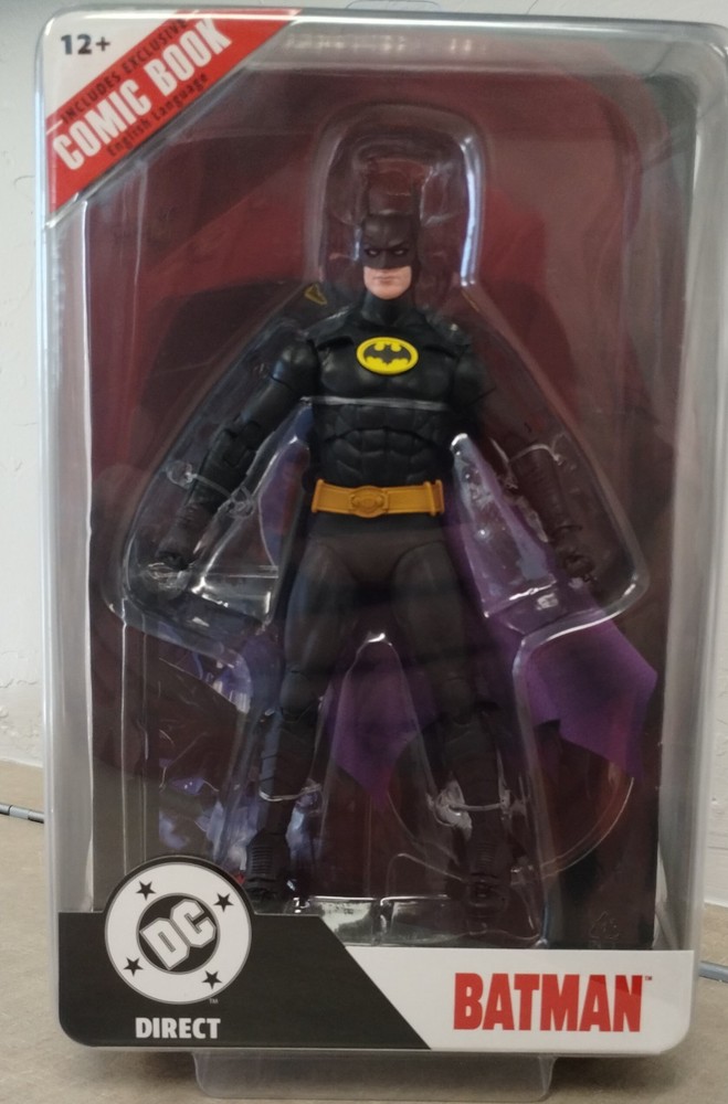 McFarlane DC Direct Page Punchers Batman 89 & Comic Book 7” Action Figure New