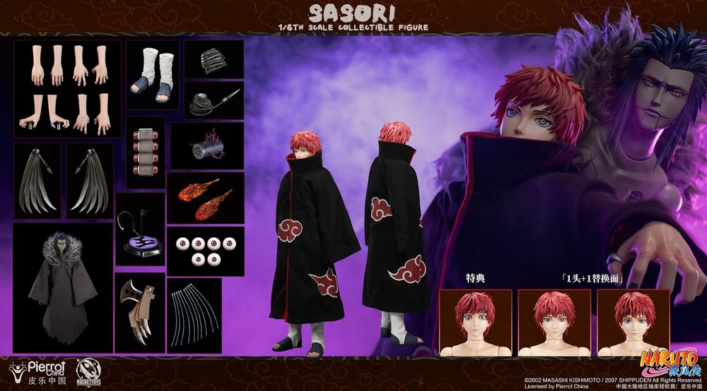 RocketToys ROC-010 1/6 Ninja Sasori Collectible Male Action Figure Model Toy