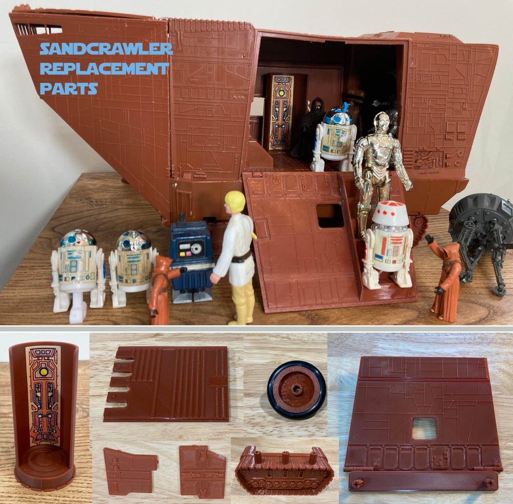 Vintage Star Wars Jawa Radio Controlled Sandcrawler Replacement Parts