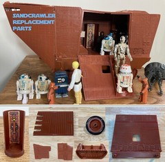 Vintage Star Wars Jawa Radio Controlled Sandcrawler Replacement Parts