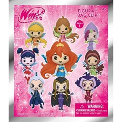 3D Figural Bag Clip Winx Club Series 1 Pack [1 RANDOM Figure]
