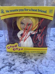 Jennifer Tilly Tiffany 4.5” Vinyl Figure SIGNED Autographed w/ COA Horror Chucky