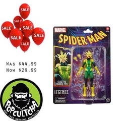 Spider-Man – Electro (Francine Frye) Retro Marvel Legends 6″ Scale Action Figure