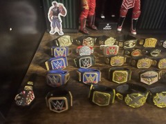 WWE Figure Championship Belt Lot