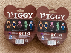 Lot of 2 Roblox Piggy Series 1 TIGRY & FOXY Figures Exclusive Download Code NIB