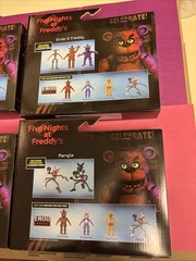 FNAF Endo Series 2 (FULL SET) Freddy Bonnie Chica Shadow Mangle Jazwares IN HAND