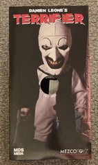🤡 MEGA DAMIEN LEONE’S TERRIFIER ART THE CLOWN FIGURE WITH SOUND MEZCO MDS TOYZ