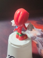 Knuckles the Echidna Sonic X Figure Collection SEGA TOYS 2003 Japan H04 1.9in