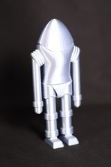 Earth vs the Flying Saucers Robot Figure Classic Sci-Fi Movie Collectible
