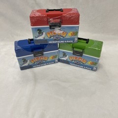 Lot Of 3 Fisch Microfigure 4 Packs & DLC Codes. Sealed 2025 Phat Mojo