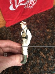 1980 Kenner STAR WARS LUKE SKYWALKER HOTH BATTLE GEAR w/Weapon Hong Kong (LOOK)