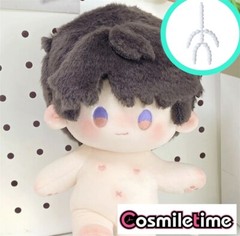 Love and Deepspace Xia Yizhou Caleb Captain Plush 20cm Doll Body Clothes Toy SA