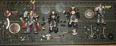 Joytoy Warhammer Horus Heresy Space Wolves Lot: Deathsworn, Slayers, Praetor