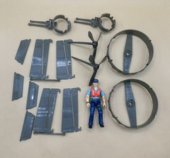 1984 GI Joe KILLER WHALE 99.999% Complete ARAH Extremely Nice