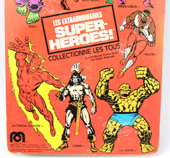 VTG 1979 MEGO WORLD’S GREATEST SUPER HEROES INVISIBLE GIRL FRENCH PIN PIN CARD