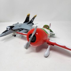 Disney Cars Bravo Jet El Chupacabra Talking Plane