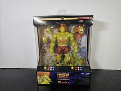 Jada Toys Ultra Street Fighter II Blanka DELUXE 1/12 Figure Complete In Box
