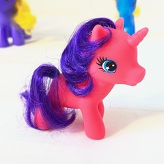 My Little Pony Unicorn Lot of 8 Various Sizes 1 – 5” , 3- 4” And 4 – 3”