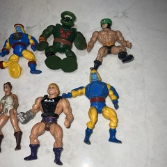 Mattel He-Man and Masters of the Universe Action Figures 1980s Vintage Lot 8