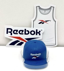 Reebok White Sneakers Hat Shirt And Logo Stickers Zuru Sneakers Mini Bands