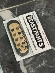 Beastpants Fingerboard Deck Splitply 33mm Domesticated