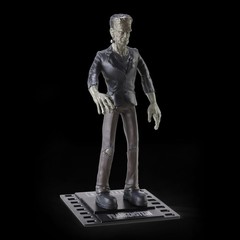 BendyFigs The Noble Collection NN1166 License Frankenstein, Multicoloured, Mediu