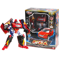 Hello Carbot The Braves Ace Refine Transformer Robot Car Cube Figure Toy