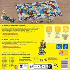 Monza – Dice-Based Racing Board Game for Adults, Family, and Children (2-6 Play