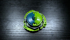Beyblade Seaborg Hyperblade Vintage Hasbro 2002 (Blue/Green)
