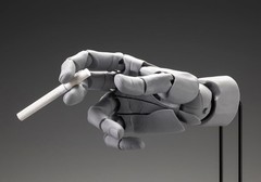Kotobukiya Takahiro Kagami Artist Reference Hand Model 1/1 Gray Right Figure