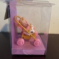 My Mini Baby Series 2 – Rare Blonde Twins With Golden Double Stroller