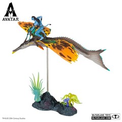 Avatar: The Way Of Water Jake Sully & Skimwing Deluxe Action Figure Set