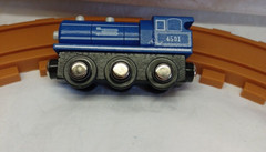 Train Tracks Blue Train Engine 4501 and Wheels Magnetic Ends Acrylic M12013