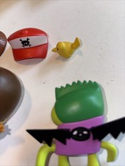 Kidrobot The Heroes of Burgertown Lot Of 5 Figures John Burgerman