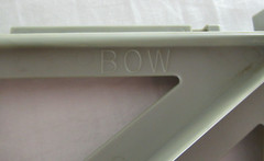 GI Joe USS Flagg Aircraft Carrier Bow Hull Assembly Hasbro 1985