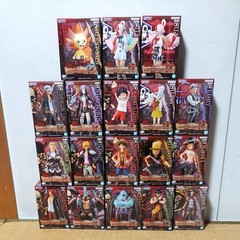 One Piece Film Red DXF Figure 18 Complete Full Set Uta Shanks Luffy Banpresto
