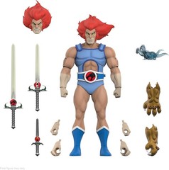 Classic Thundercats Lion-O 7-Inch Action Figure with Interchangeable Accessories